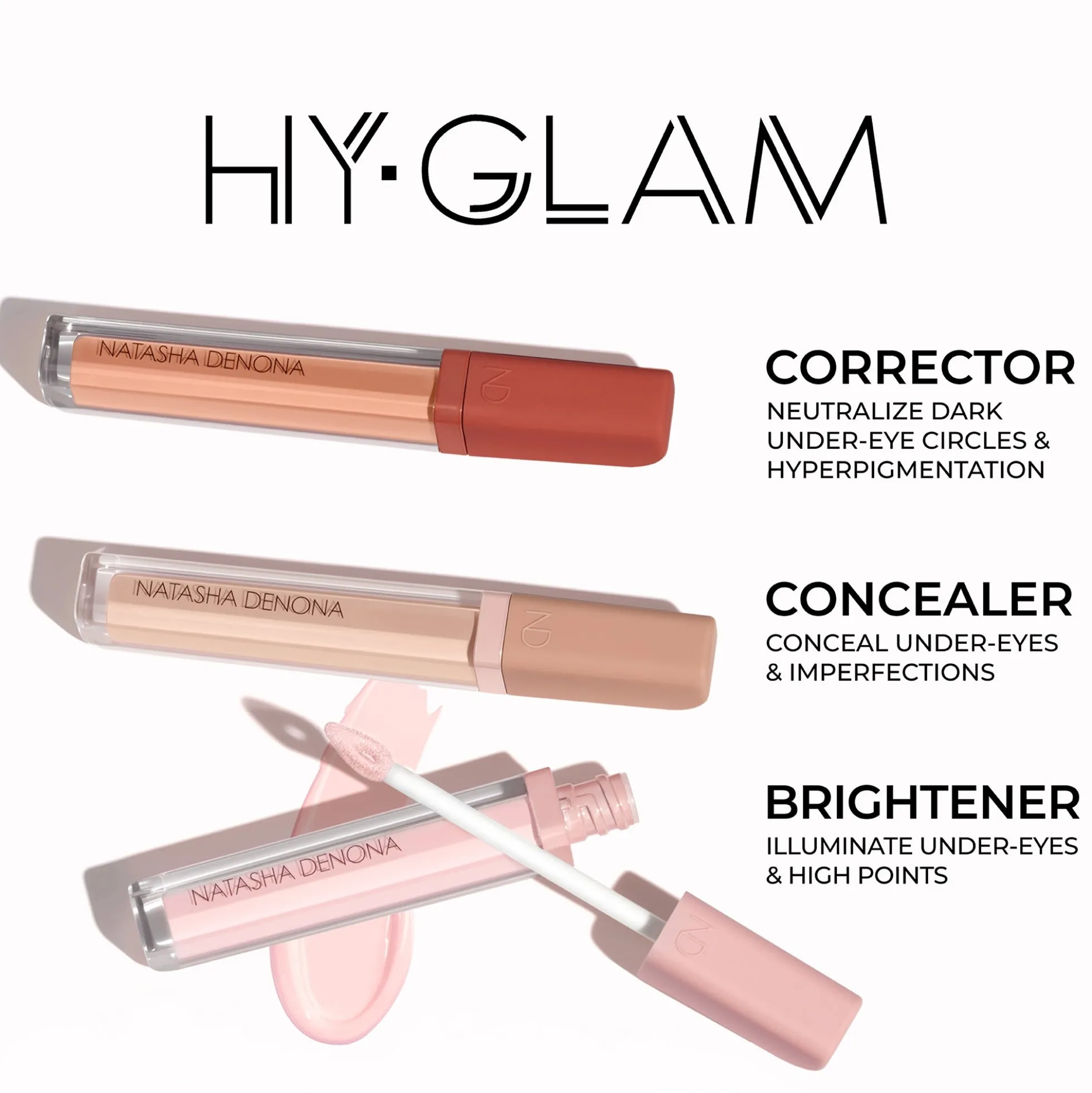 Natasha Denona Hy-Glam Brightener 11g (Various Shades)