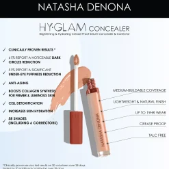 Natasha Denona Hy-Glam Correcting Concealer 7g (Various Shades)