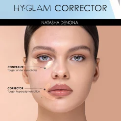 Natasha Denona Hy-Glam Correcting Concealer 7g (Various Shades)