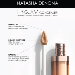 Natasha Denona Hy-Glam Correcting Concealer 7g (Various Shades)