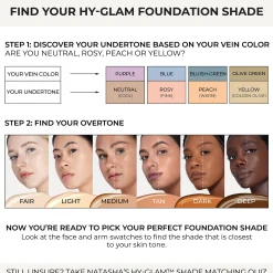 Natasha Denona HY-GLAM foundation (Various Shades) 30ml