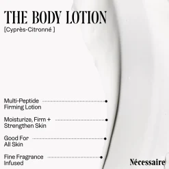 Nécessaire The Body Lotion Cyprès-Citronné 450ml