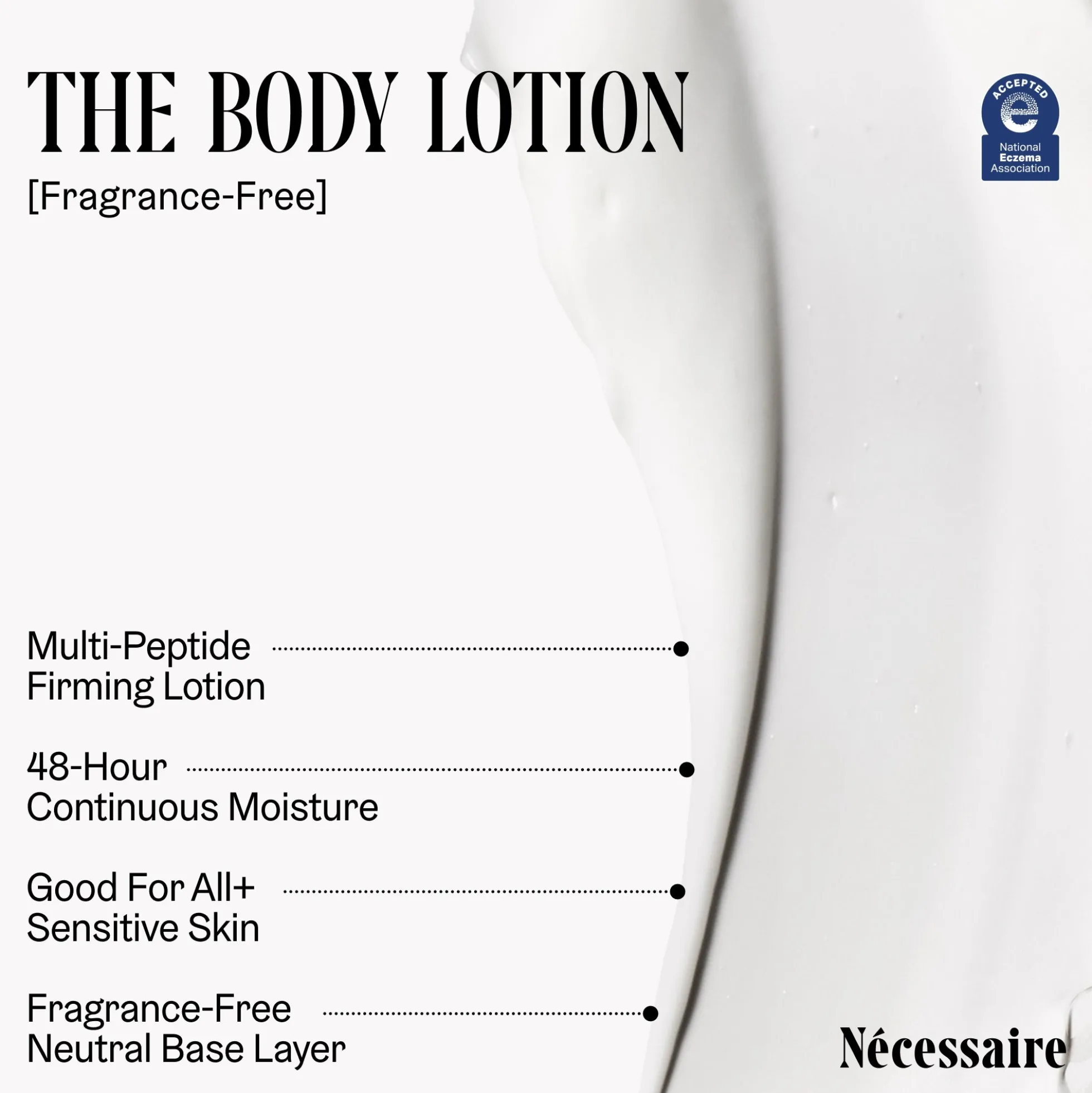 Nécessaire The Body Lotion Fragrance-Free 450ml