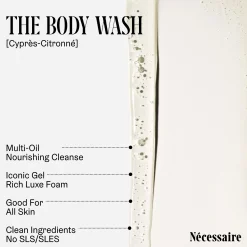 Nécessaire The Body Wash Cyprès-Citronné 500ml
