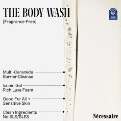 Nécessaire The Body Wash Fragrance-Free 250ml