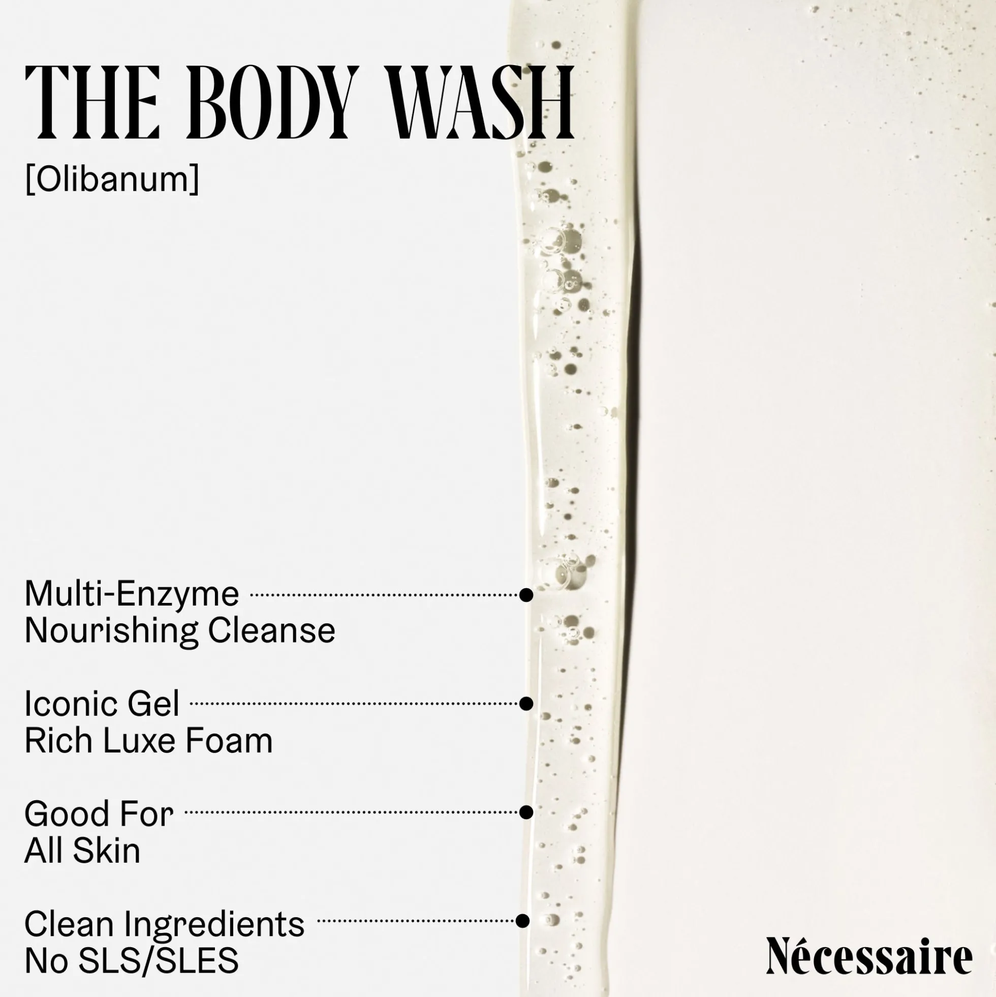 Nécessaire The Body Wash Olibanum 500ml