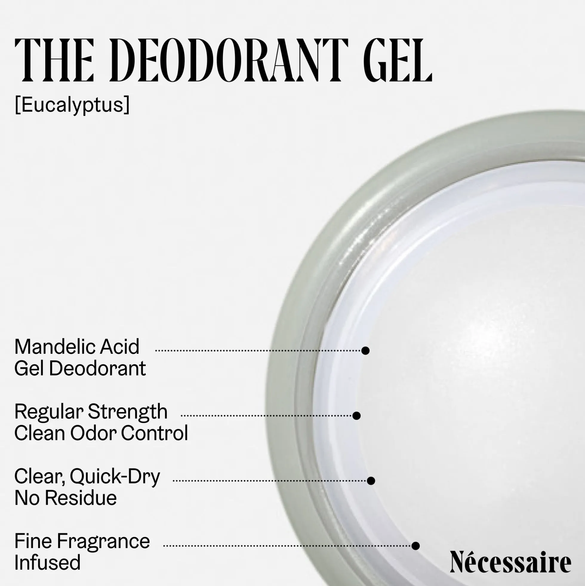 Nécessaire The Deodorant Gel Eucalyptus 50ml
