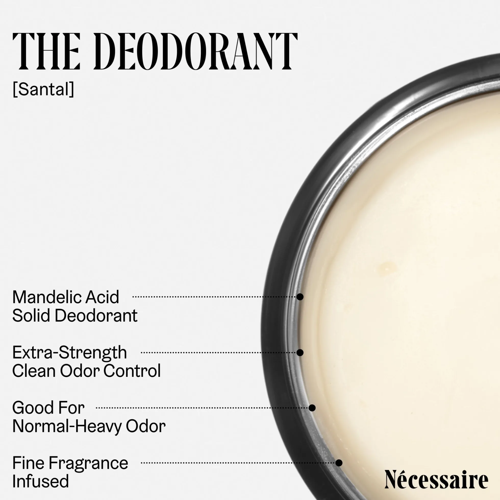 Nécessaire The Deodorant Santal 75g