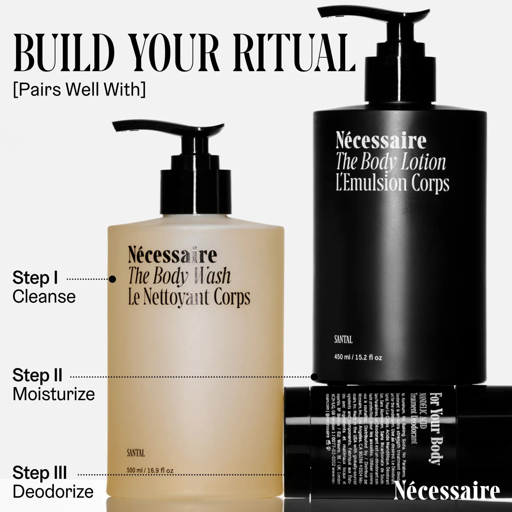 Nécessaire The Deodorant Santal 75g