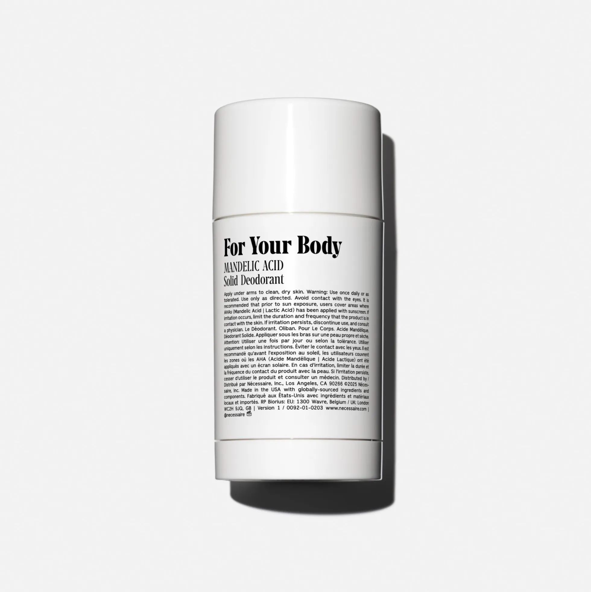 Nécessaire The Deoodorant Fragrance-Free 75g