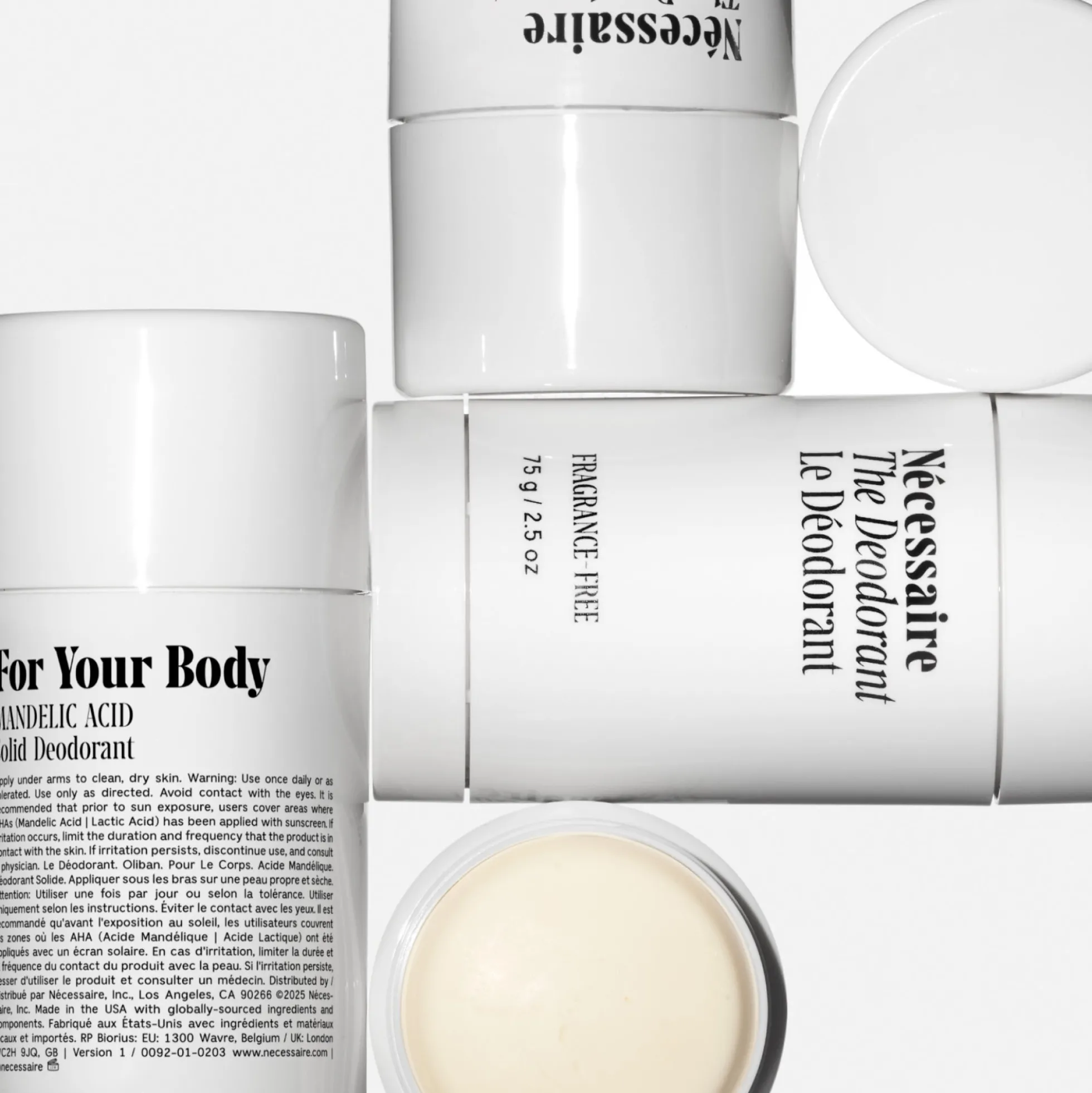 Nécessaire The Deoodorant Fragrance-Free 75g