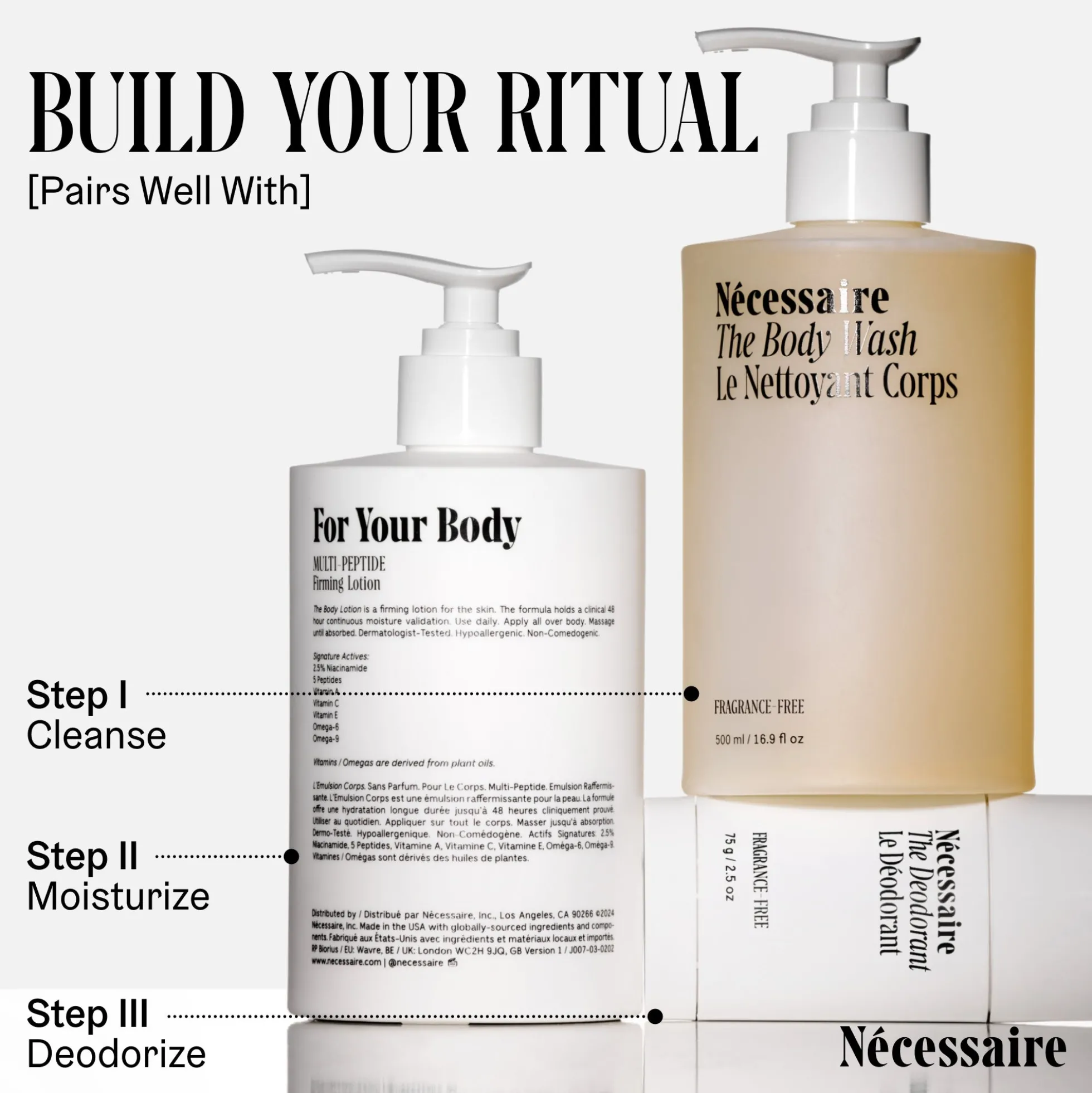 Nécessaire The Deoodorant Fragrance-Free 75g