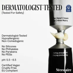 Nécessaire The Hand Cream Fragrance-Free 65ml