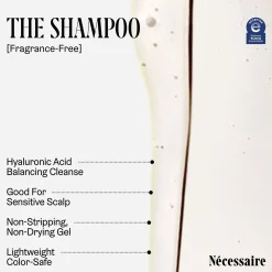 Nécessaire The Shampoo Fragrance-Free 250ml