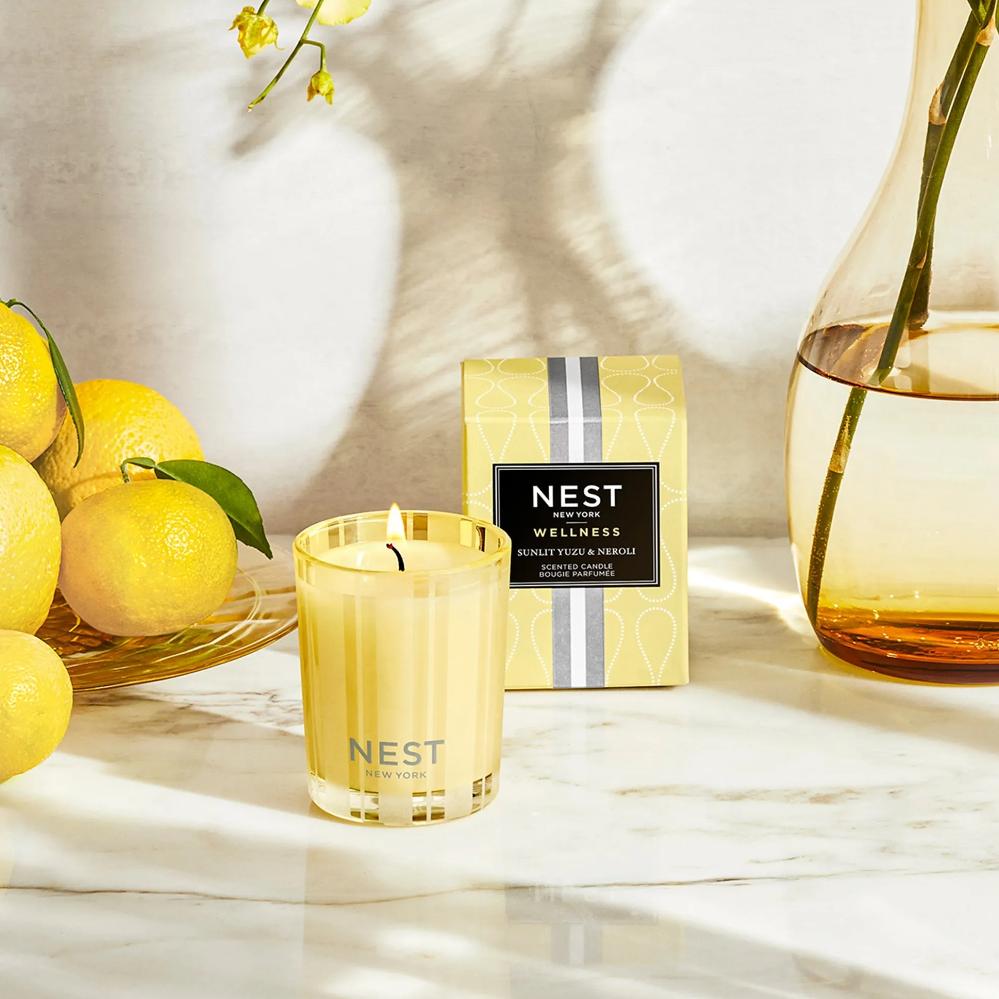 NEST New York Sunlit Yuzu & Neroli Votive Candle 57g