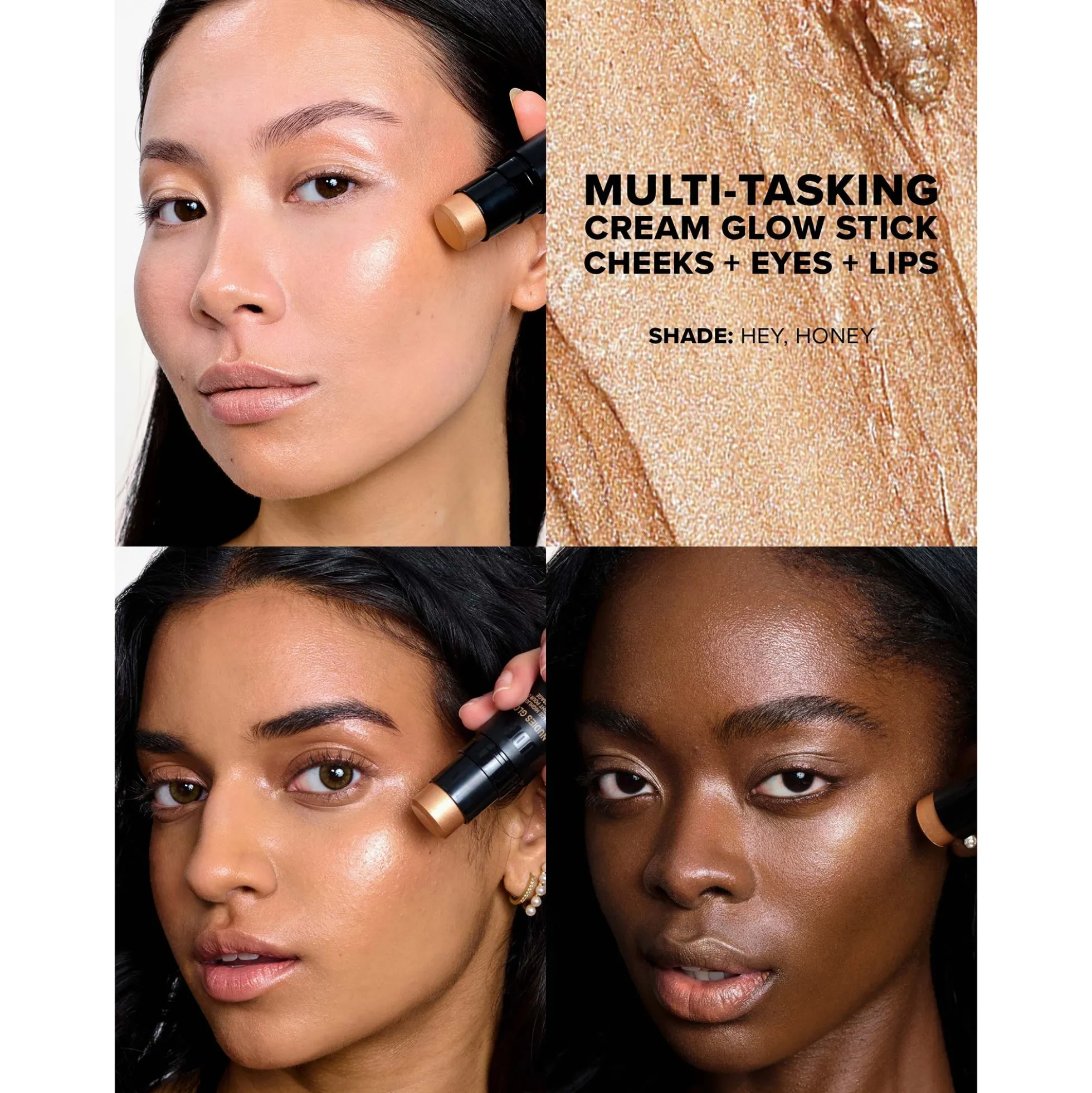 NUDESTIX Nudies Glow All Over Face Highlight Colour 8g (Various Shades)