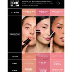 NUDESTIX Nudies Matte All Over Face Blush Colour 7g (Various Shades)