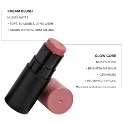 NUDESTIX Nudies Matte and Glow Core All Over Face Blush Colour 6g (Various Shades)