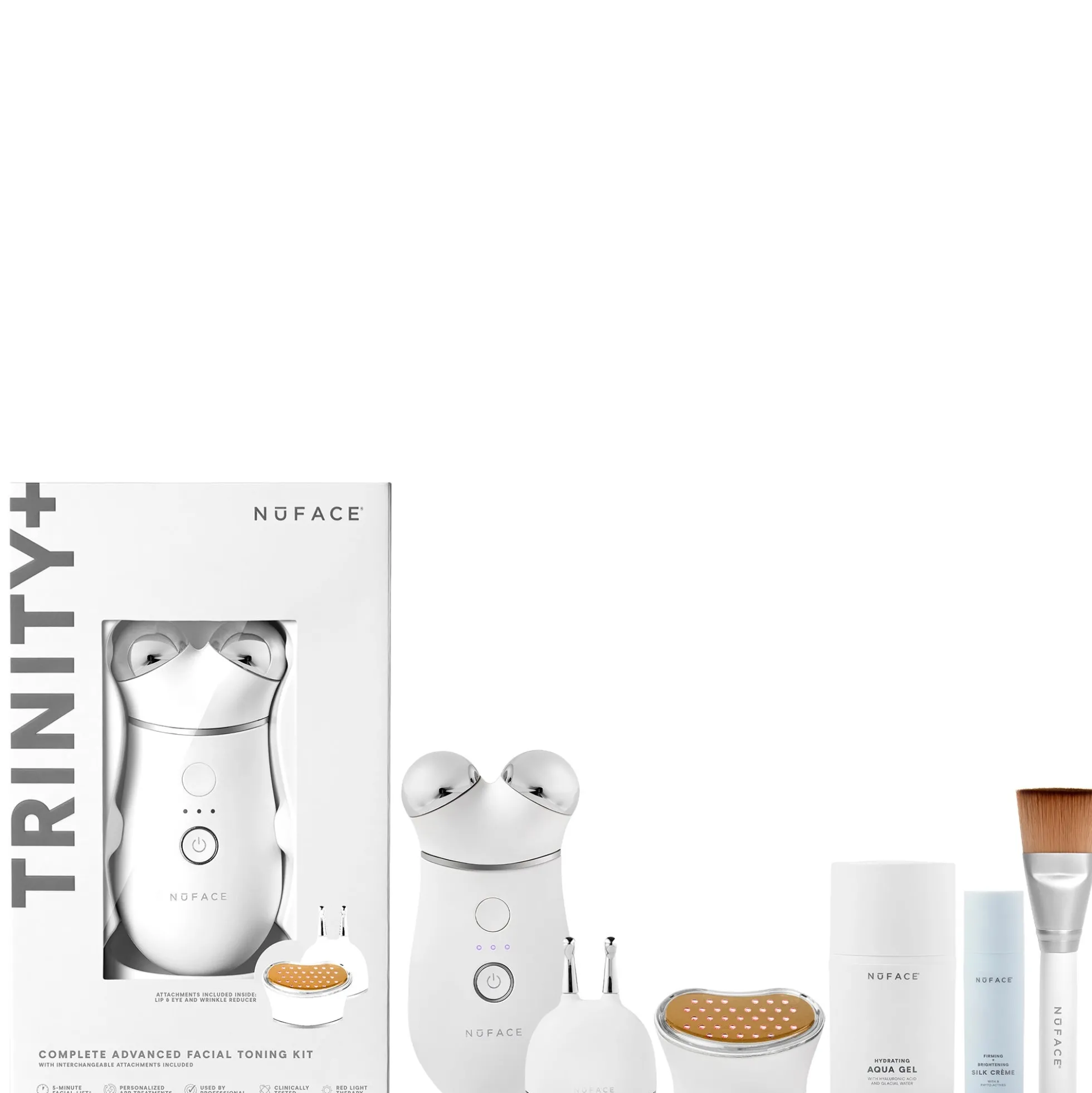 NuFACE Trinity+ LED ELE and TWR Attachments Set