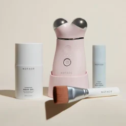 NuFACE Trinity+ Starter Kit - Sandy Rose