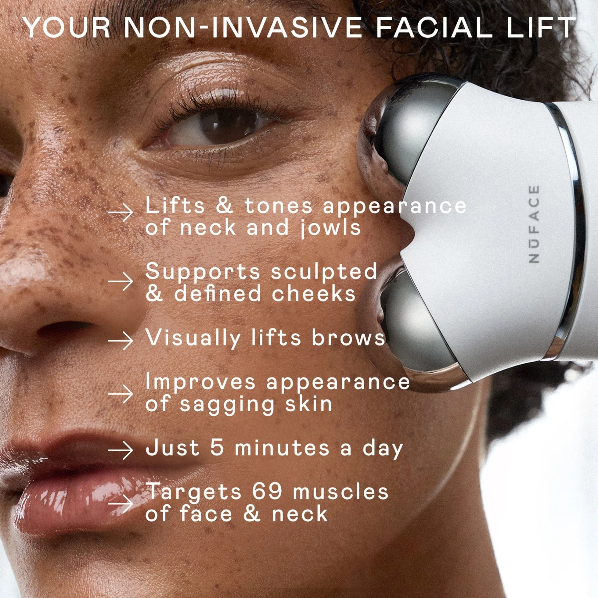 NuFACE Trinity+ Starter Kit - White