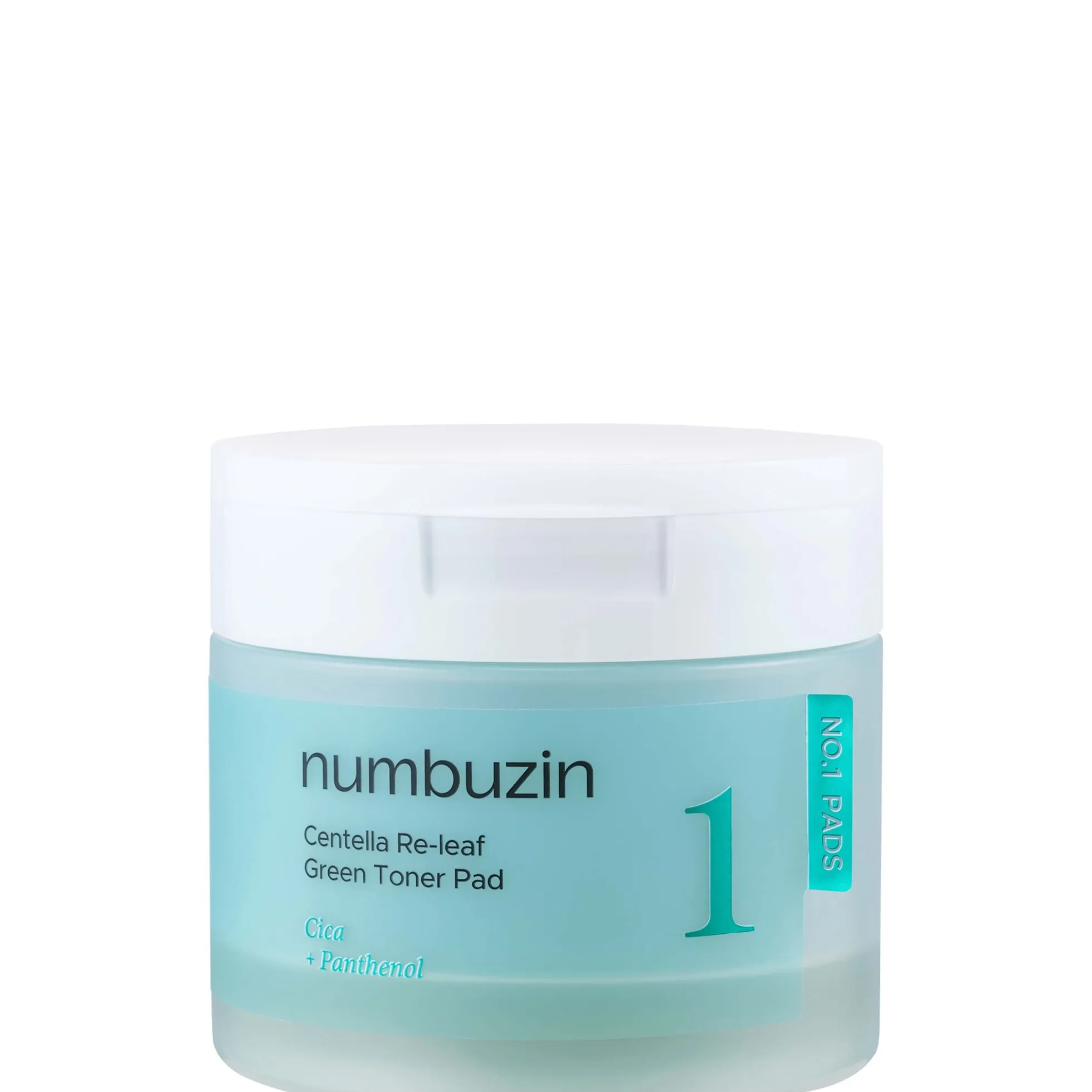 Numbuzin No.1 Centella Re-leaf Green Toner Pad 190ml (70 Pads)