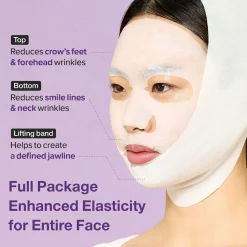Numbuzin No.9 NAD Bio Full Face Pack Sheet (Pack of 4)
