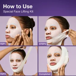 Numbuzin No.9 NAD Bio Full Face Pack Sheet (Pack of 4)
