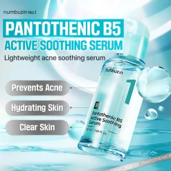 Numbuzin No.1 Pantothenic B5 Active Soothing Serum 50ml