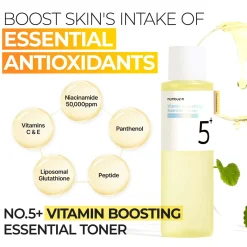 Numbuzin No.5 Vitamin Boosting Essential Toner 200ml