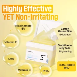 Numbuzin No.5 Vitamin-Niacinamide Concentrated Pad x 70