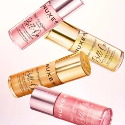 NUXE Huile Prodigieuse Floral Gold Shimmer Multi-Purpose Dry Oil for Face, Body and Hair Roll On 60ml