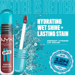 NYX Professional Make Lip IV Hydrating Gloss Stain (Various Shades)