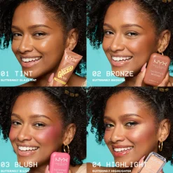 NYX Professional Makeup Buttermelt Highlighter 5g (Various Shades)