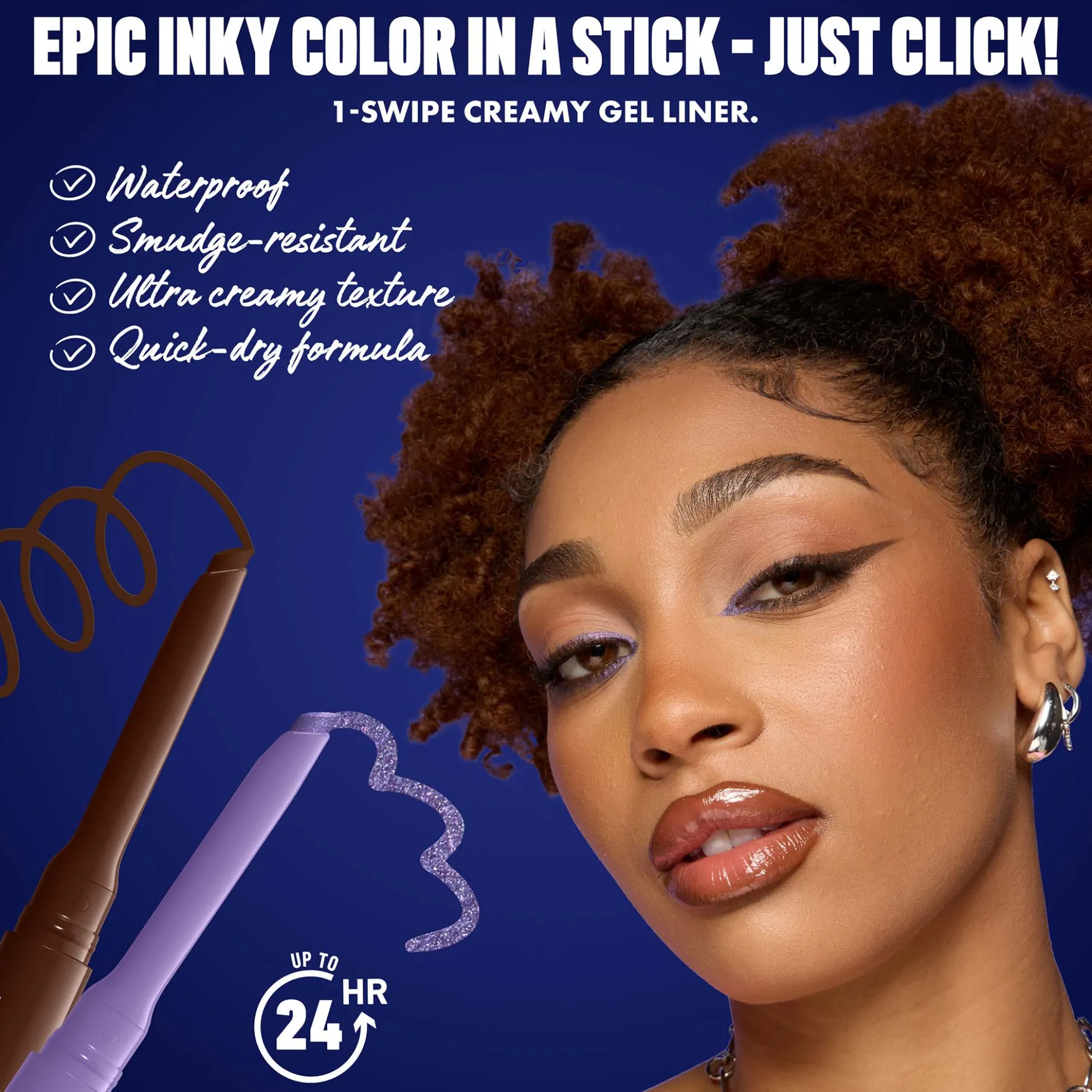 NYX Professional Makeup Epic Inky Stix Waterproof Cream Gel Eyeliner (Various Shades)