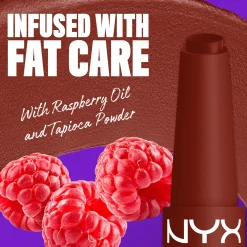 NYX Professional Makeup Fat Matte Smooth Color Lipstick 2g (Various Shades)