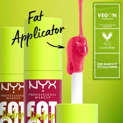 NYX Professional Makeup Fat Oil Lip Drip 12H Hydration Non-Sticky Finish Lip Gloss 4.8ml (Various Shades)