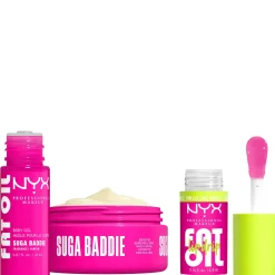 NYX Professional Makeup Fat Oil Lip & Body Kit - Suga Baddie