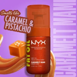 NYX Professional Makeup Fat Oil Body Oil 70ml - Caramelt Mami