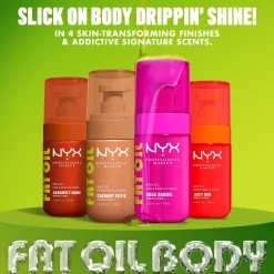 NYX Professional Makeup Fat Oil Body Oil 70ml - Coconut Cutie