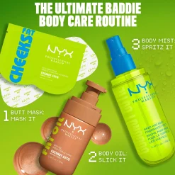 NYX Professional Makeup Fat Oil Body Oil 70ml - Coconut Cutie