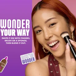 NYX Professional Makeup Make 'EM Wonder, 24H Soft Matte Foundation, Undetectable Finish,