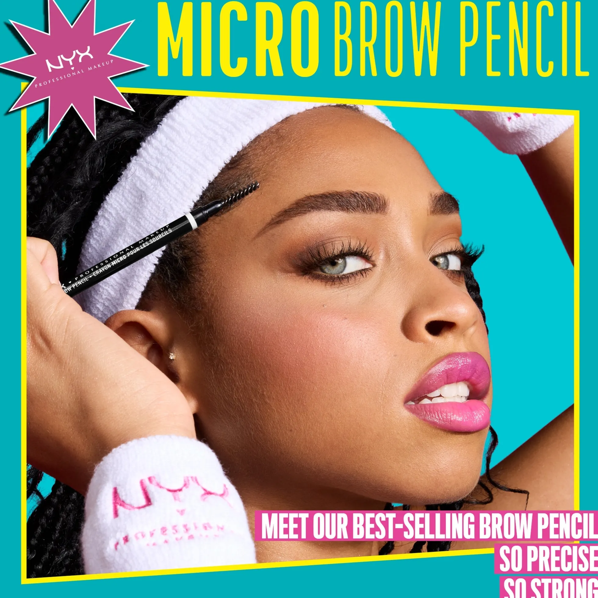 NYX Professional Makeup Micro Brow Pencil (Various Shades)