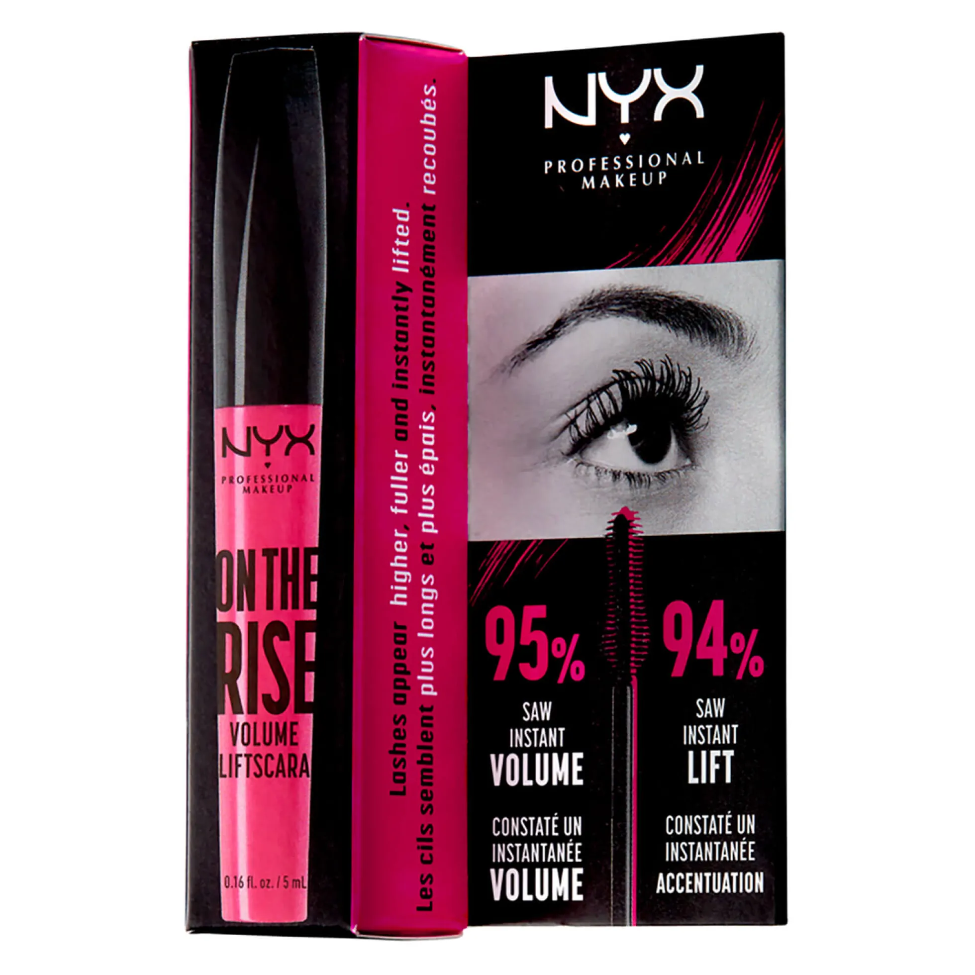 NYX Professional Makeup On the Rise Liftscara Mascara 10ml