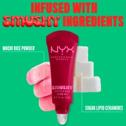 NYX Professional Makeup Smushy, Matte Lip Balm, Soft Diffused Colour, Matte Finish
