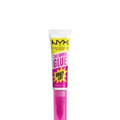 NYX Professional Makeup The Brow Glue Crazy Lift, Brow Lamination Gel- Transparent