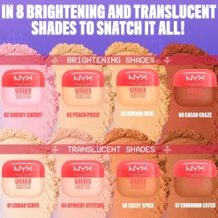 NYX Professional Makeup Wonder Snatch Powder, Lifting Loose Powder (Various Shades)