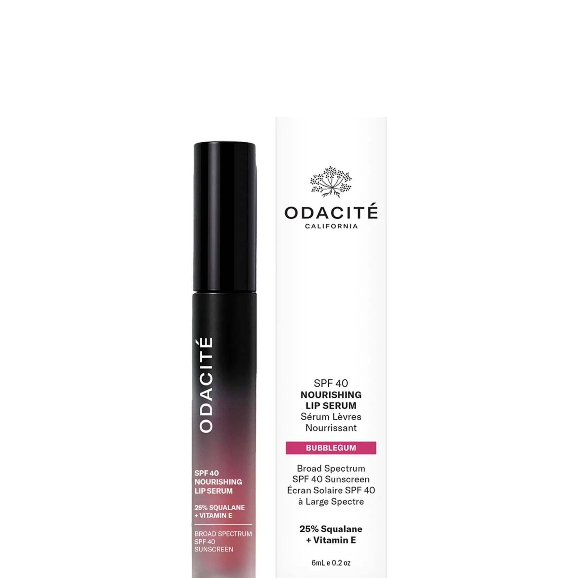 Odacite SPF 40 Nourishing Lip Serum - Bubblegum