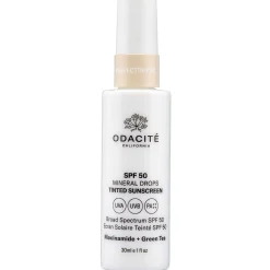 Odacité SPF 50 Mineral Drops Flex-Perfecting Tinted Sunscreen 30ml (Various Shades)