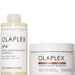 Olaplex No.4 Bond Maintenance Shampoo & Rich Hydration Mask Bundle